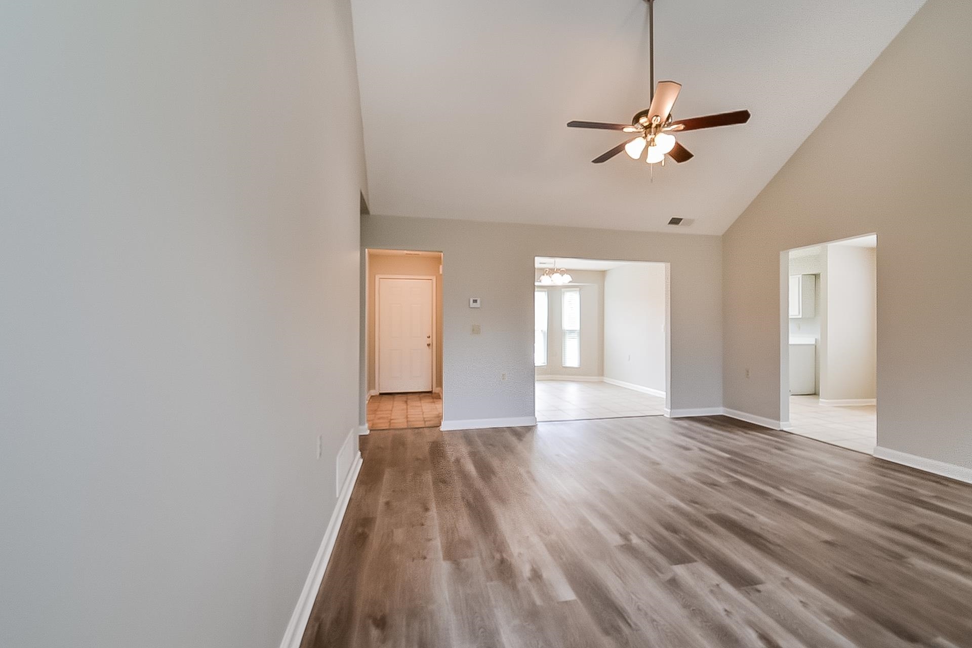 3890 Birchshade Cove Memphis, TN 38115 - Photo 4 of 16 a view of empty room with wooden floor