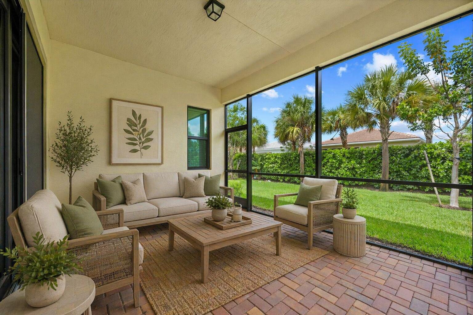 5409 Santa Rosa Lane Westlake, FL 33470 - Photo 15 of 51 staged patio