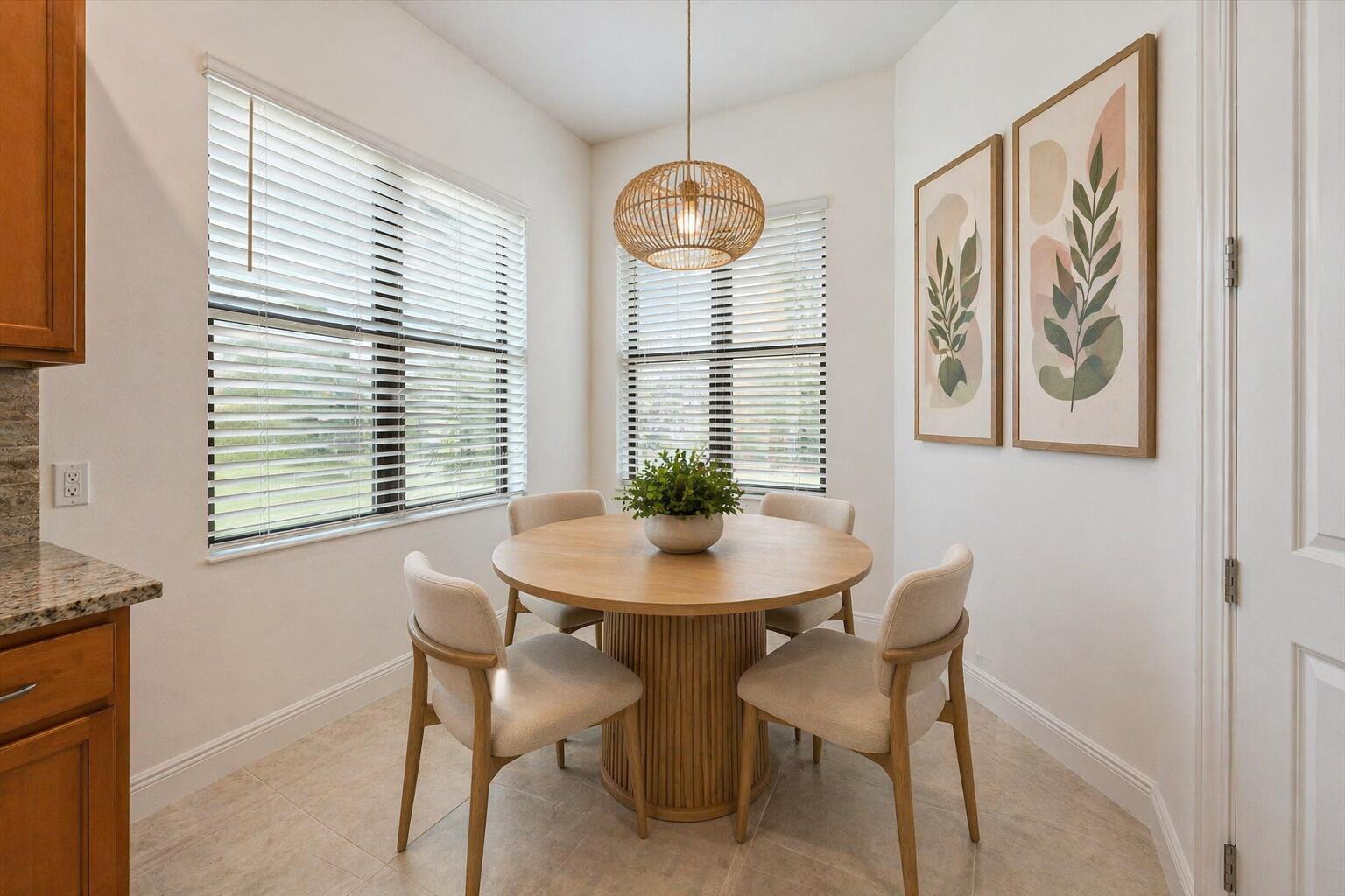 5409 Santa Rosa Lane Westlake, FL 33470 - Photo 8 of 51 a view of a dining room with furniture and window
