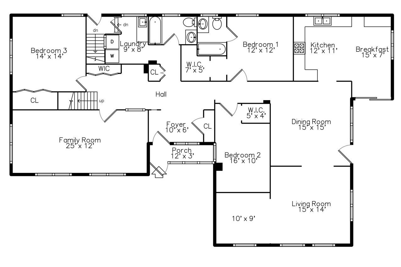 7130 Platt Road Saline, MI 48176 - Photo 77 of 79 Main Floor Plan