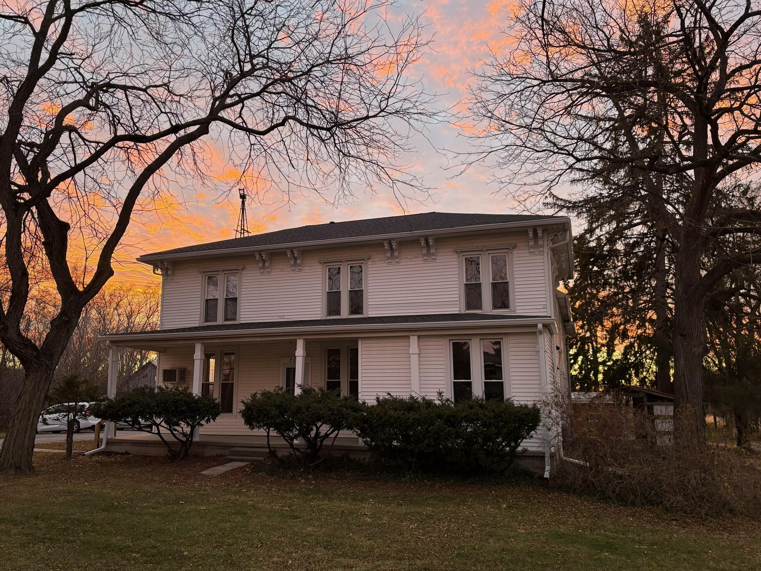 7130 Platt Road Saline, MI 48176 - Photo 76 of 79 house at sunset