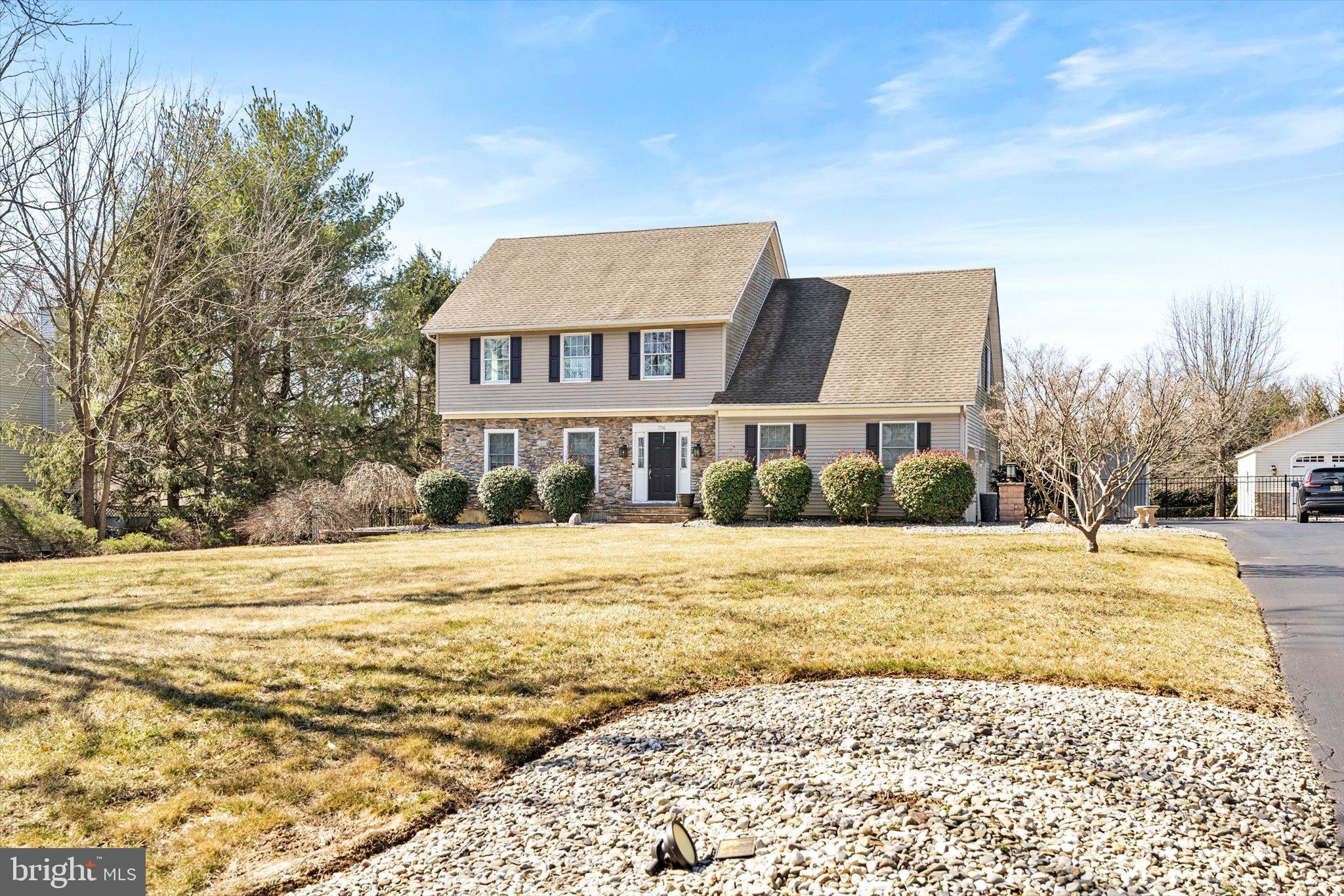756 Province Line Road Allentown, NJ 08501 - Photo 1 of 41 a view of a house with a swimming pool