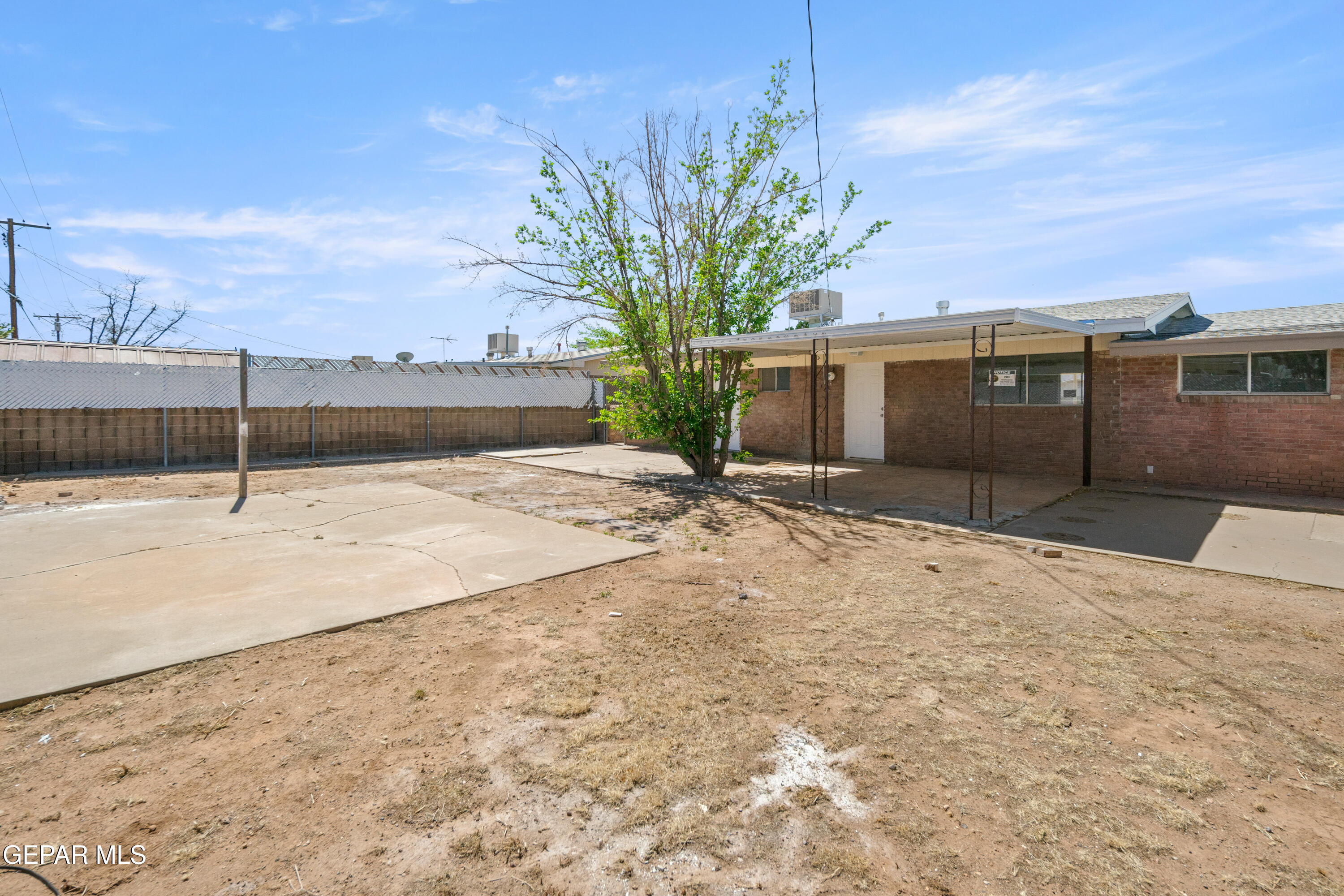9220 Raleigh Drive El Paso, TX 79924 - Photo 22 of 23 a view of a backyard of the house