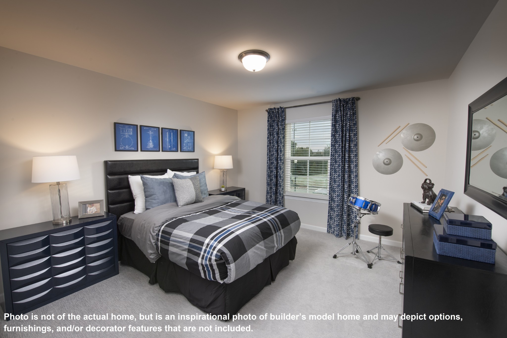 433 Deveron Drive Gallatin, TN 37066 - Photo 9 of 13 a spacious bedroom with a bed and wooden floor