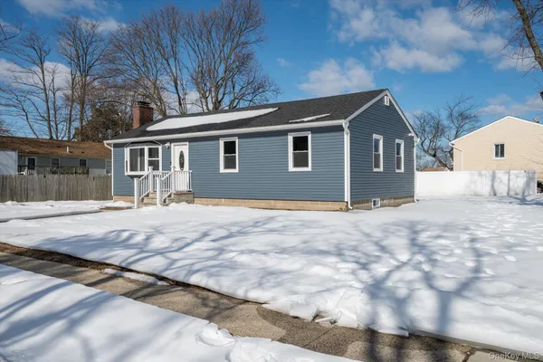 a backyard of a house