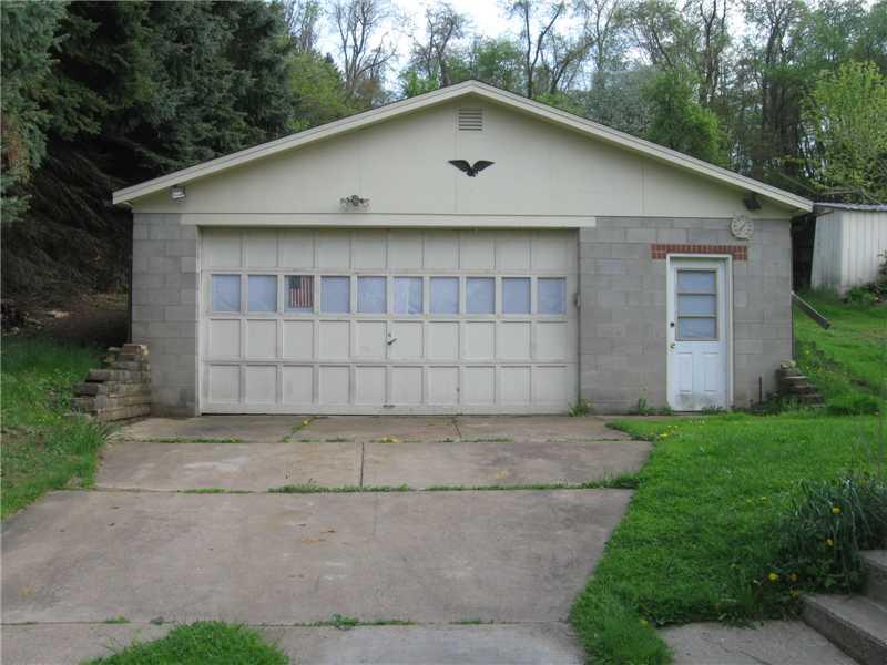 314 Rock Run Road Elizabeth, PA 15037 - Photo 3 of 10 Parking Lot/Garage. 27 x 30 Block Garage