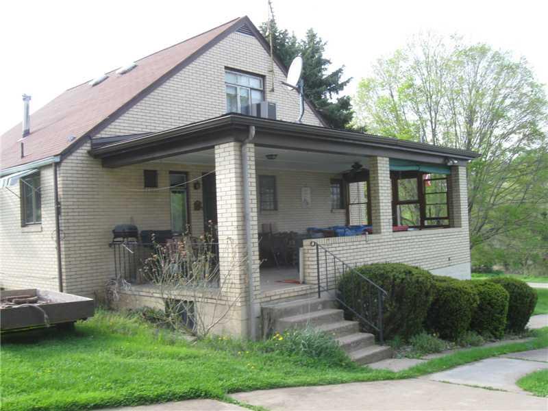 314 Rock Run Road Elizabeth, PA 15037 - Photo 4 of 10 Exterior Back. 12 x 25 Covered Side Porch Easily Enclosed