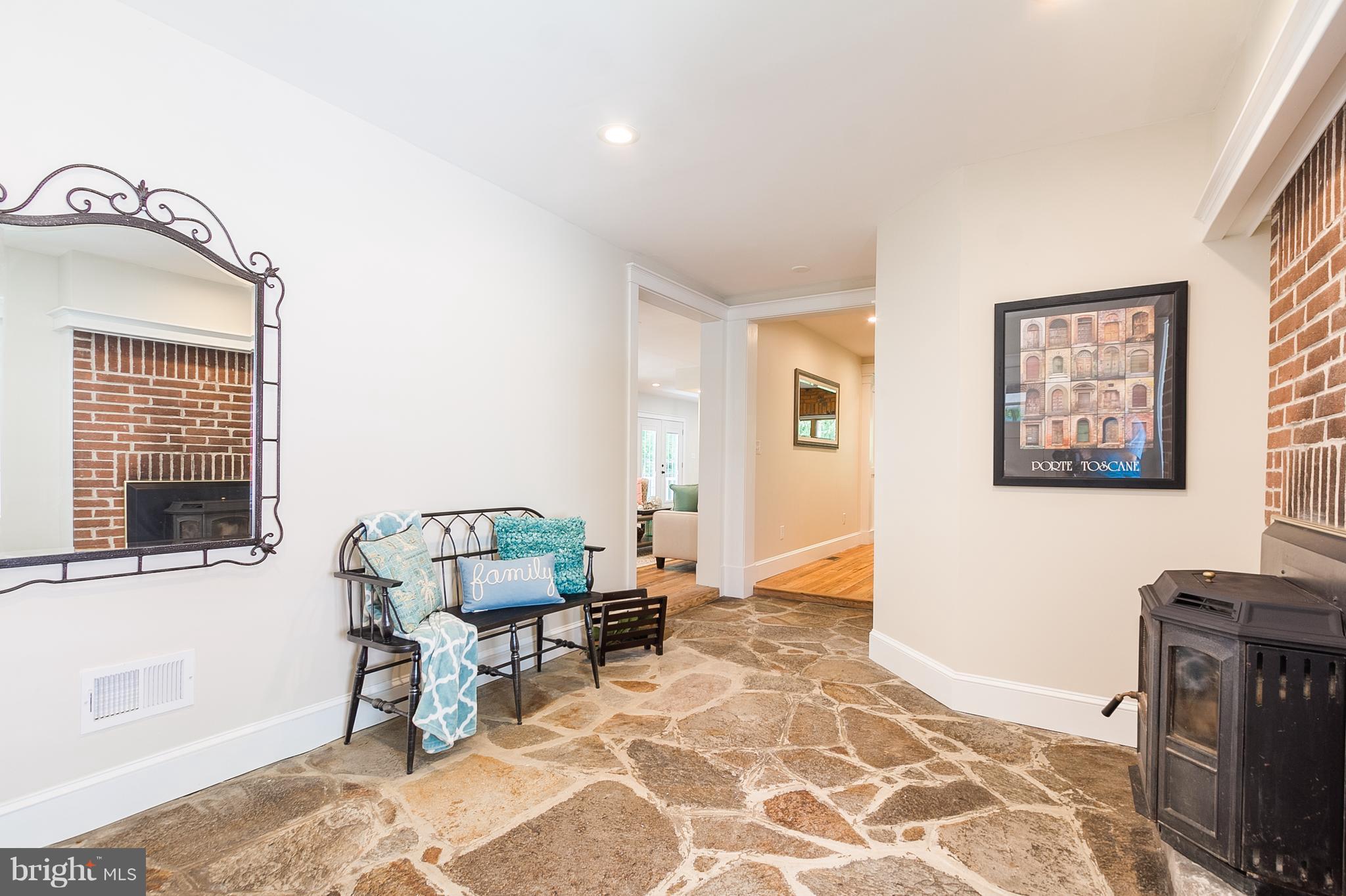 2551 Old Frederick Road Baltimore, MD 21228 - Photo 27 of 30 Original Rock Flooring