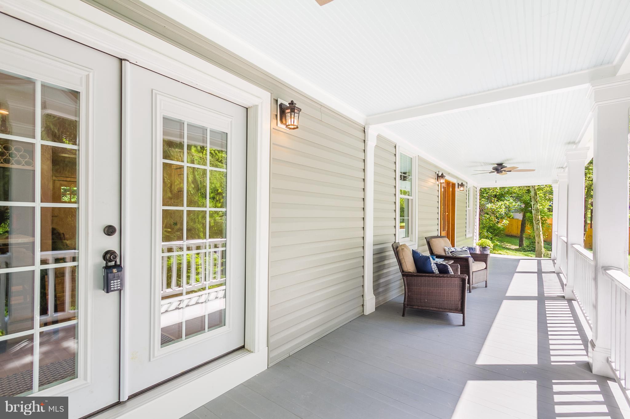 2551 Old Frederick Road Baltimore, MD 21228 - Photo 4 of 30 French Doors from Kitchen To Porch