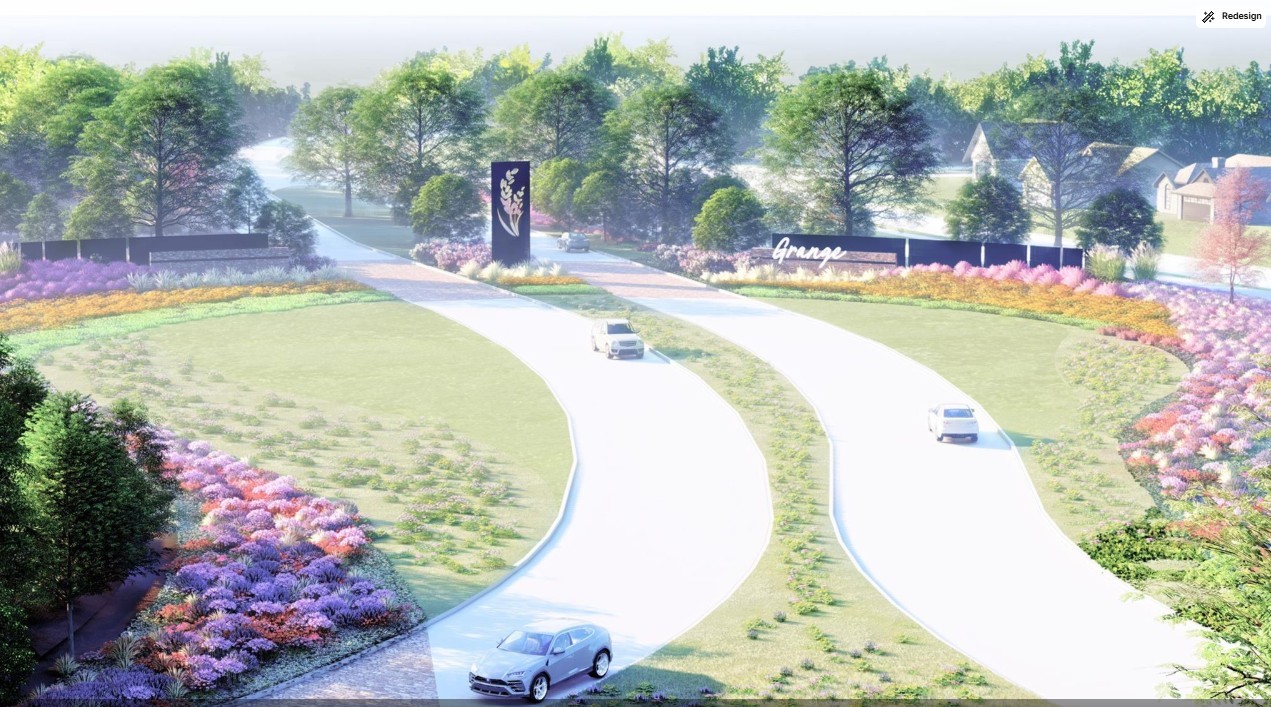 446 Silver Moon Way Katy, TX 77493 - Photo 30 of 34 Entrance now under construction