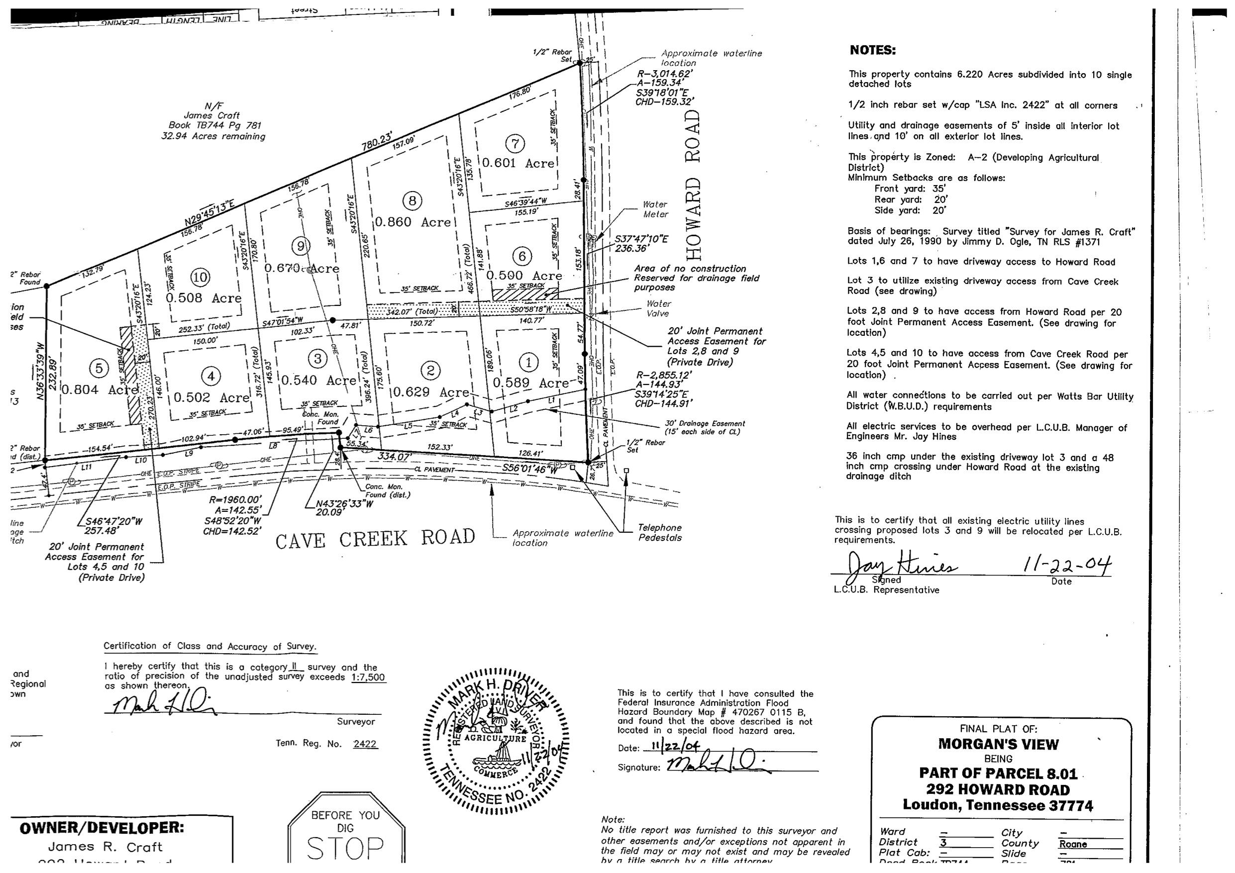 508 Cave Creek Road Loudon, TN 37774 - Photo 3 of 3 lot 5 and 10