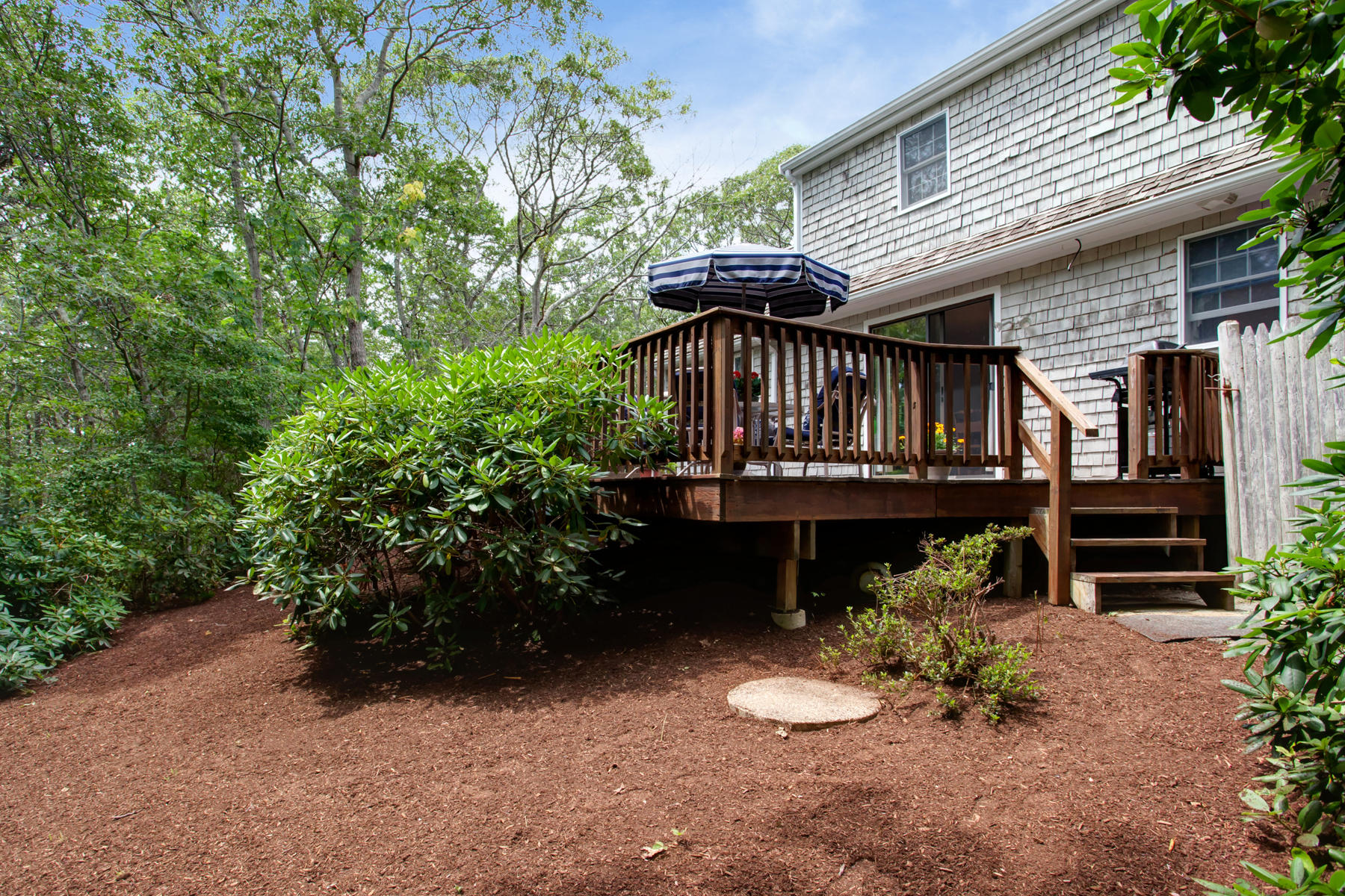 21 Oak Ridge Road East Sandwich, MA 02537 - Photo 25 of 31 a view of a house with a yard
