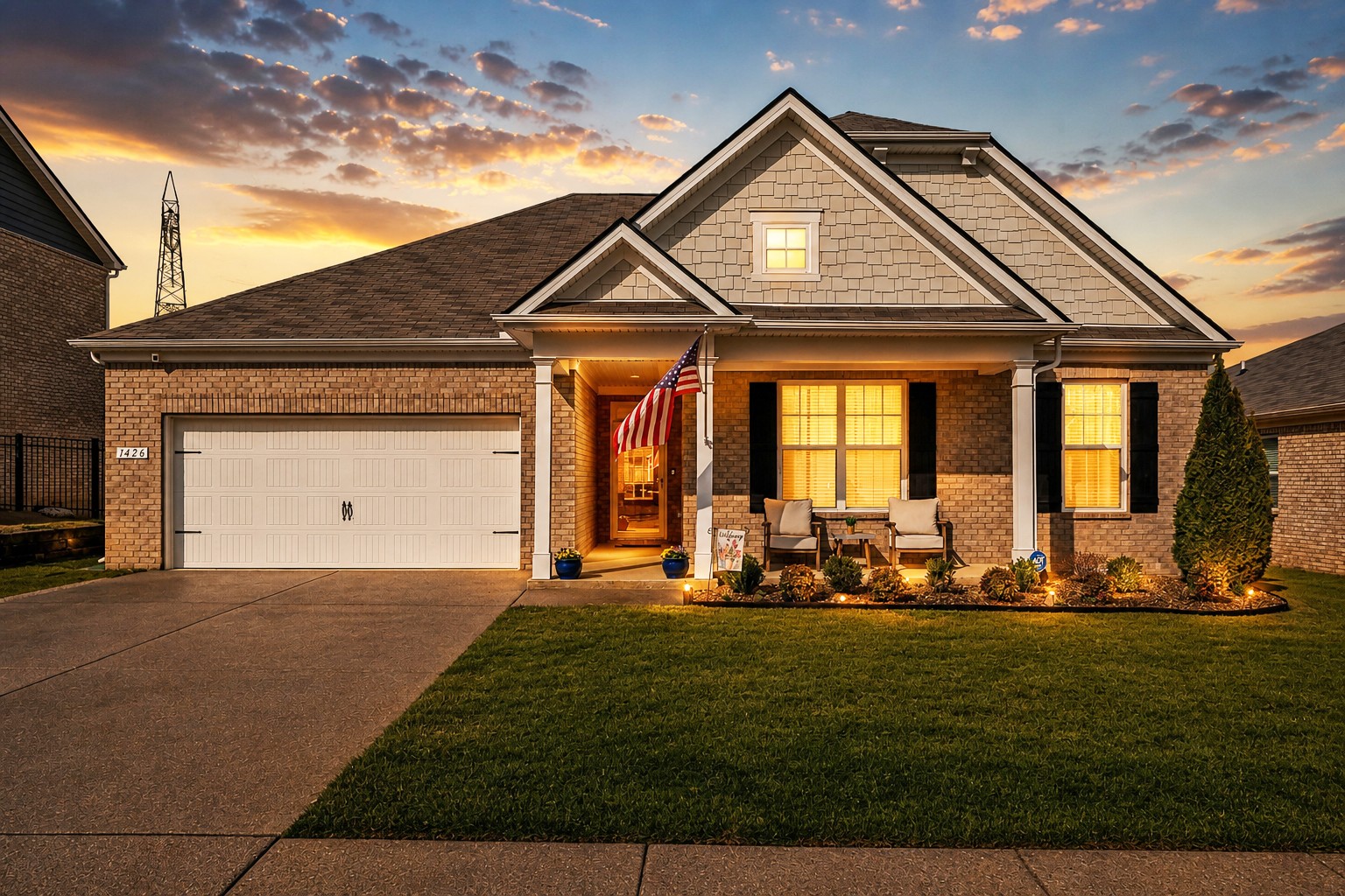 1426 Marigold Drive Spring Hill, TN 37174 - Photo 1 of 65 a front view of a house with a yard