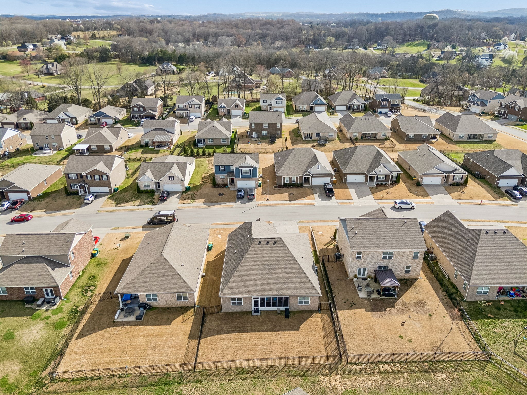 1426 Marigold Drive Spring Hill, TN 37174 - Photo 64 of 65 an aerial view of residential houses with outdoor space