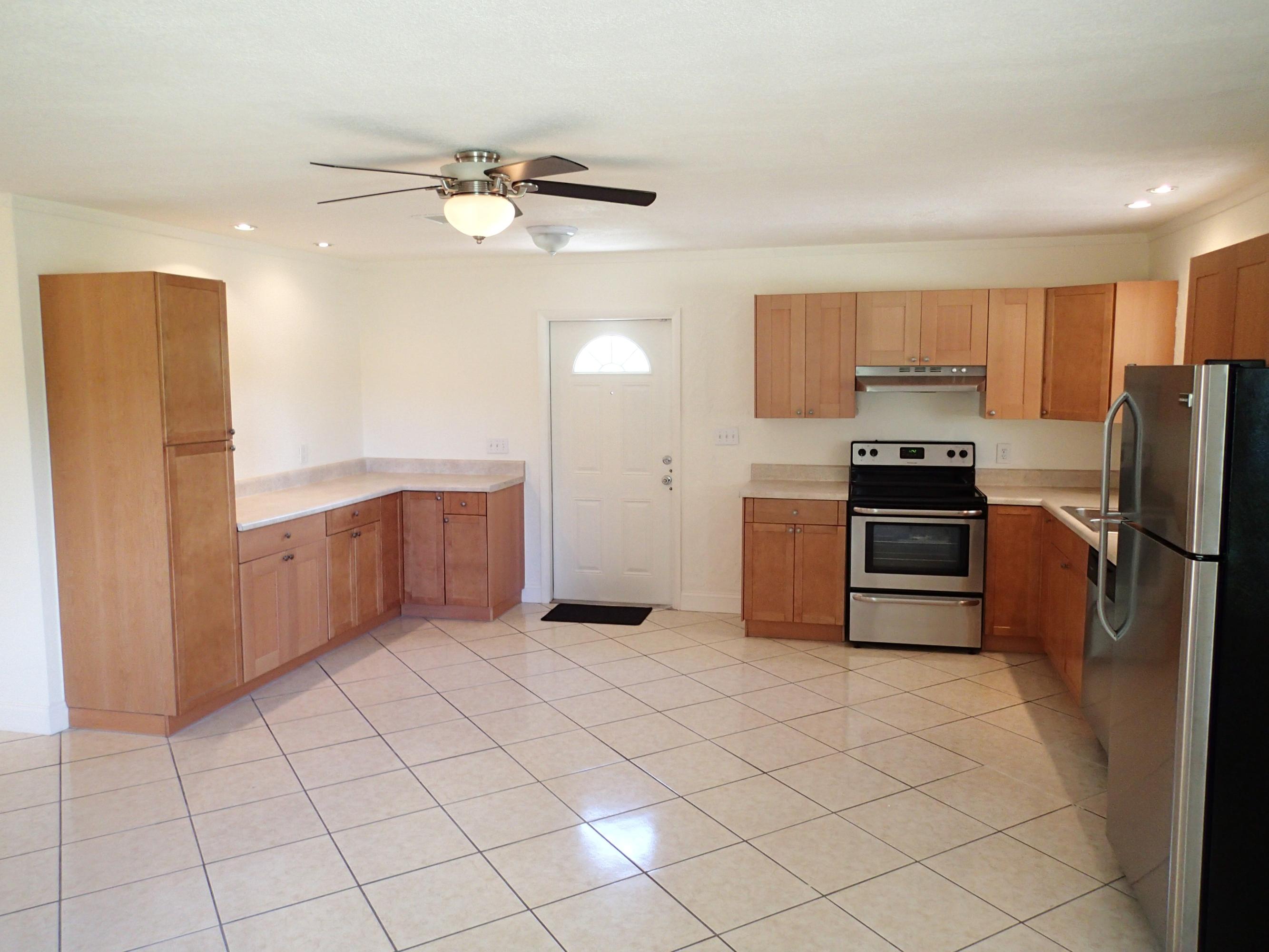 Kitchen and pantry area