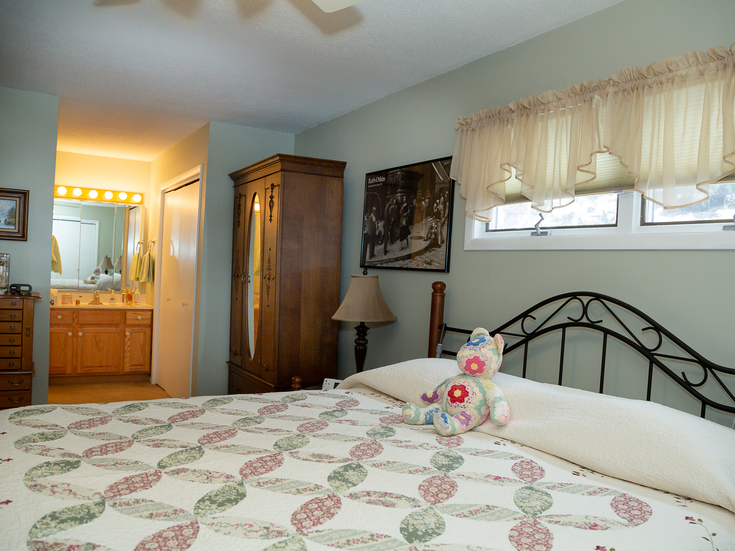 209 Kay Street Tonica, IL 61370 - Photo 14 of 40 a bedroom with a bed and a closet