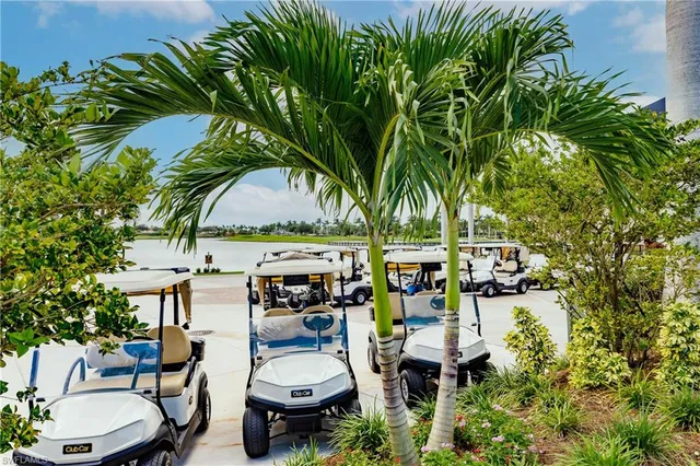 a view of a chairs and table in a patio