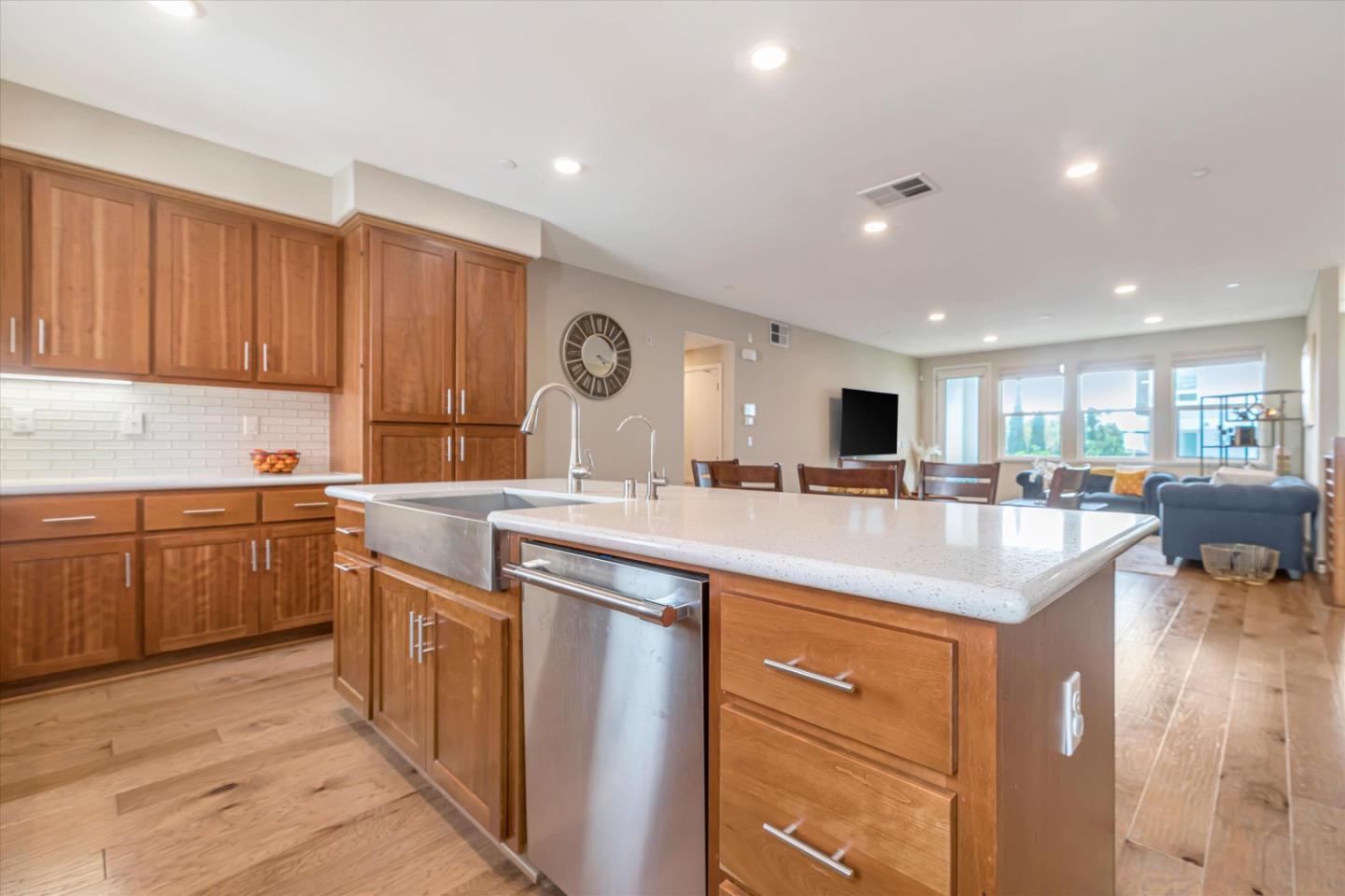 1480 Bond Street Milpitas, CA 95035 - Photo 15 of 51 a kitchen with a sink and cabinets