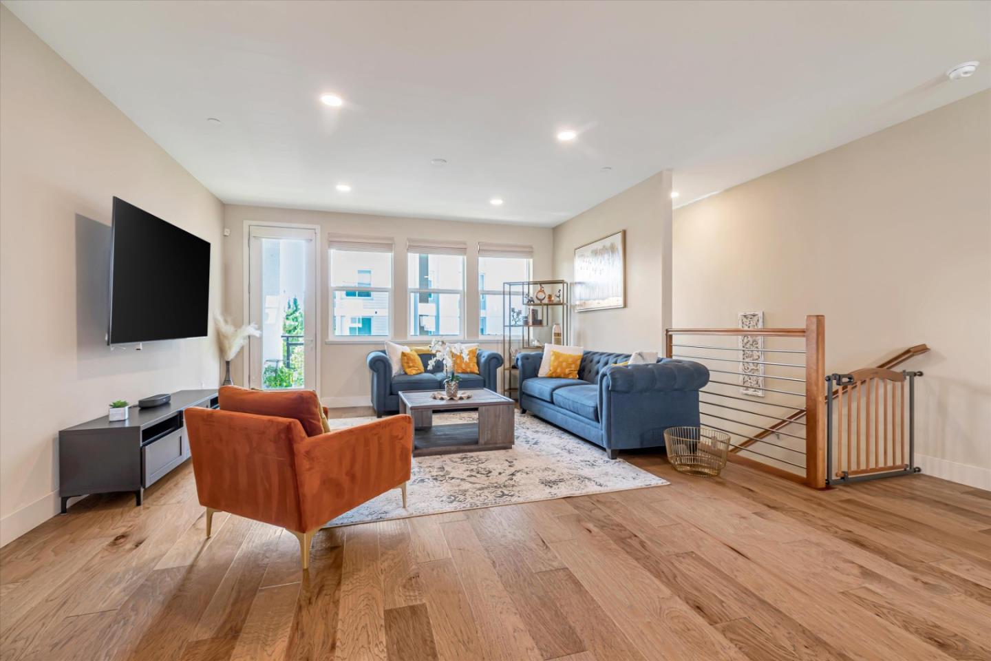 1480 Bond Street Milpitas, CA 95035 - Photo 7 of 51 a living room with furniture and a flat screen tv