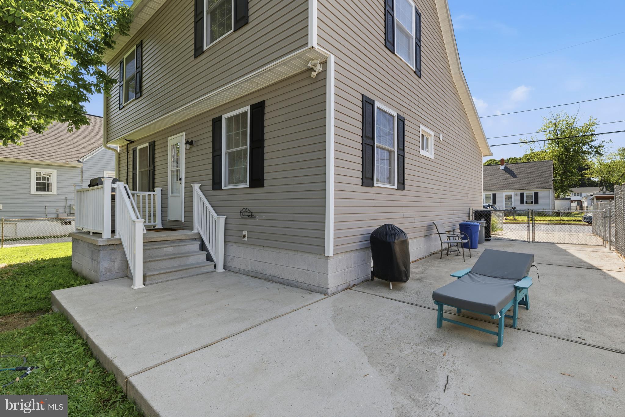 1718 Kirkland Road Baltimore, MD 21222 - Photo 25 of 29 Rear yard with patio and outdoor space