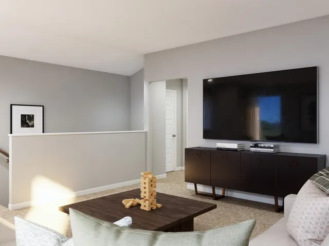 a view of outdoor space with swimming pool and seating