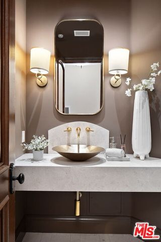 a projector room with furniture