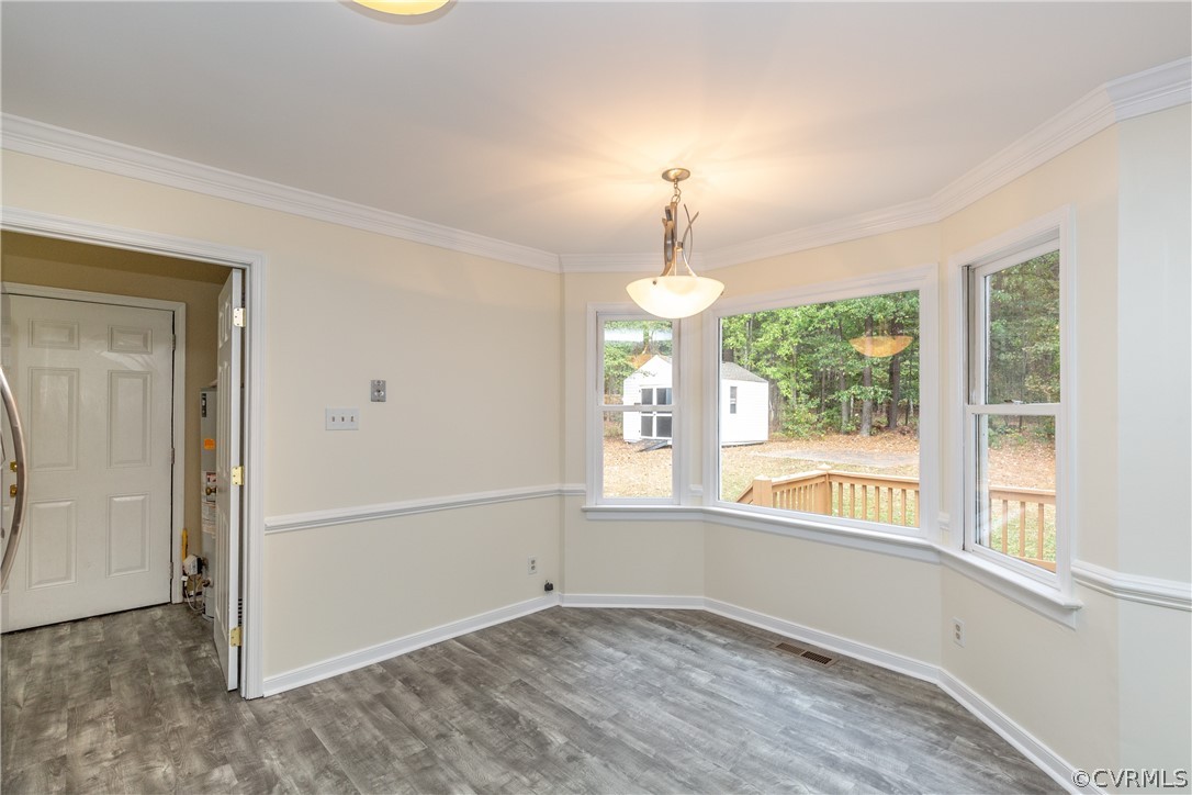 3561 Markey Road Midlothian, VA 23112 - Photo 17 of 48 an empty room with windows and outdoor view