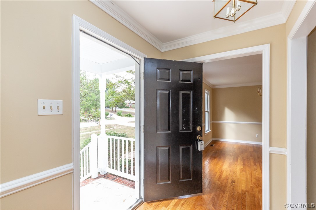 3561 Markey Road Midlothian, VA 23112 - Photo 4 of 48 a view of entry way