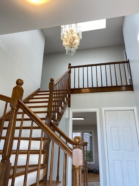 7037 West Main Street Niles, IL 60714 - Photo 3 of 29 a view of entryway and hall with wooden floor