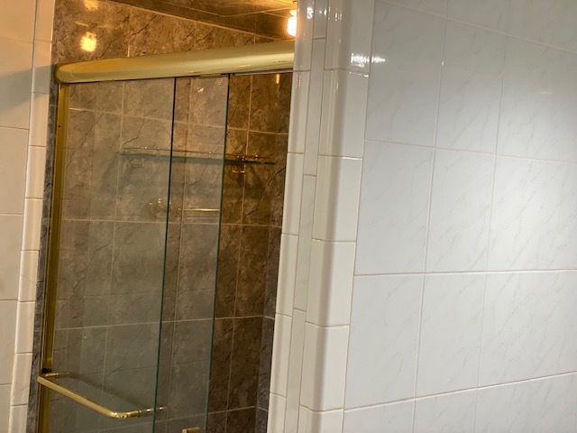 7037 West Main Street Niles, IL 60714 - Photo 28 of 29 a bathroom with a shower