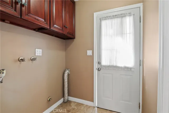 a view of front door