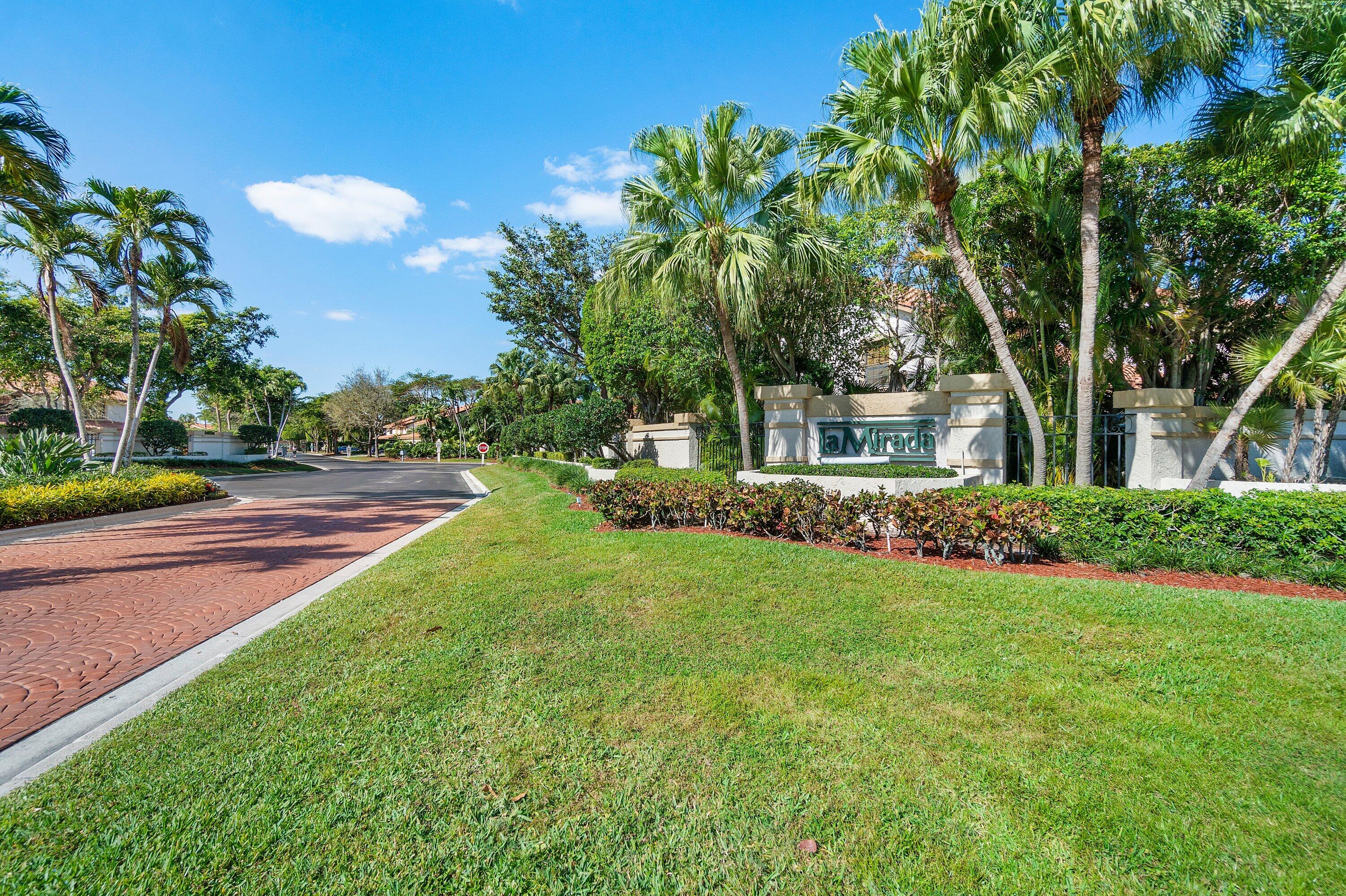 7759 La Mirada Drive Boca Raton, FL 33433 - Photo 35 of 37 a front view of a house with a yard