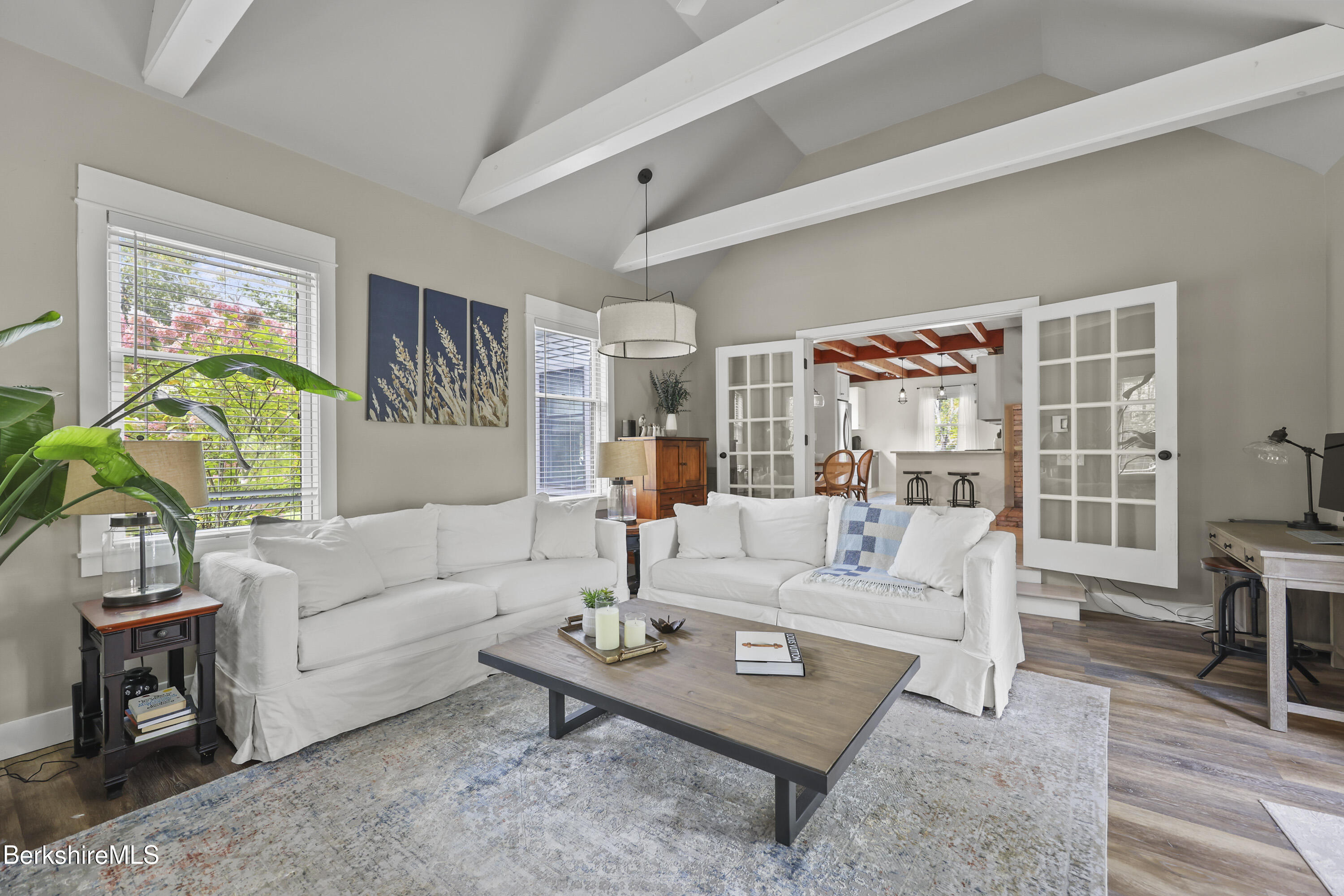 17 Iron Mine Road West Stockbridge, MA 01266 - Photo 13 of 49 a living room with furniture a rug and a large window