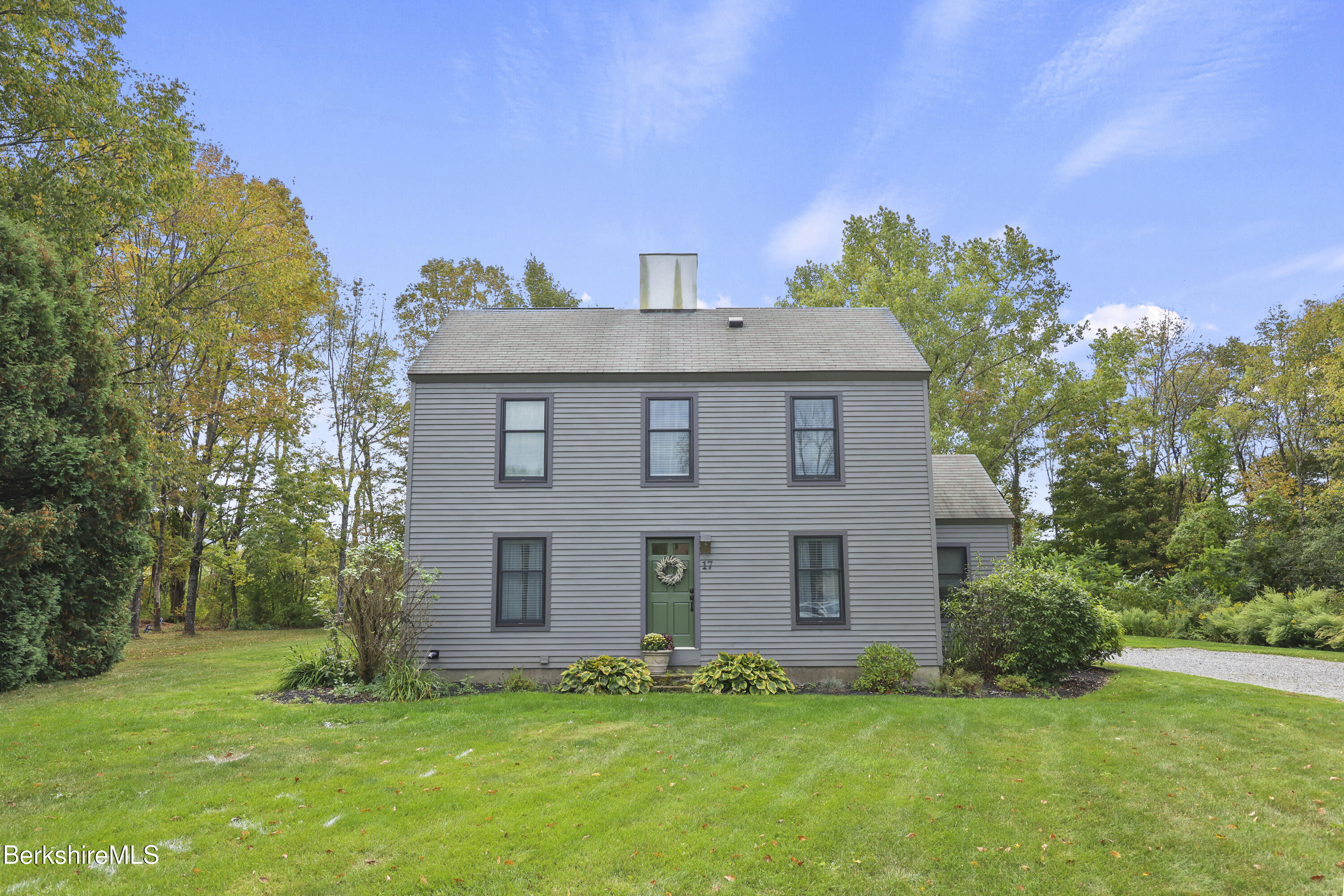17 Iron Mine Road West Stockbridge, MA 01266 - Photo 2 of 49 a aerial view of a house