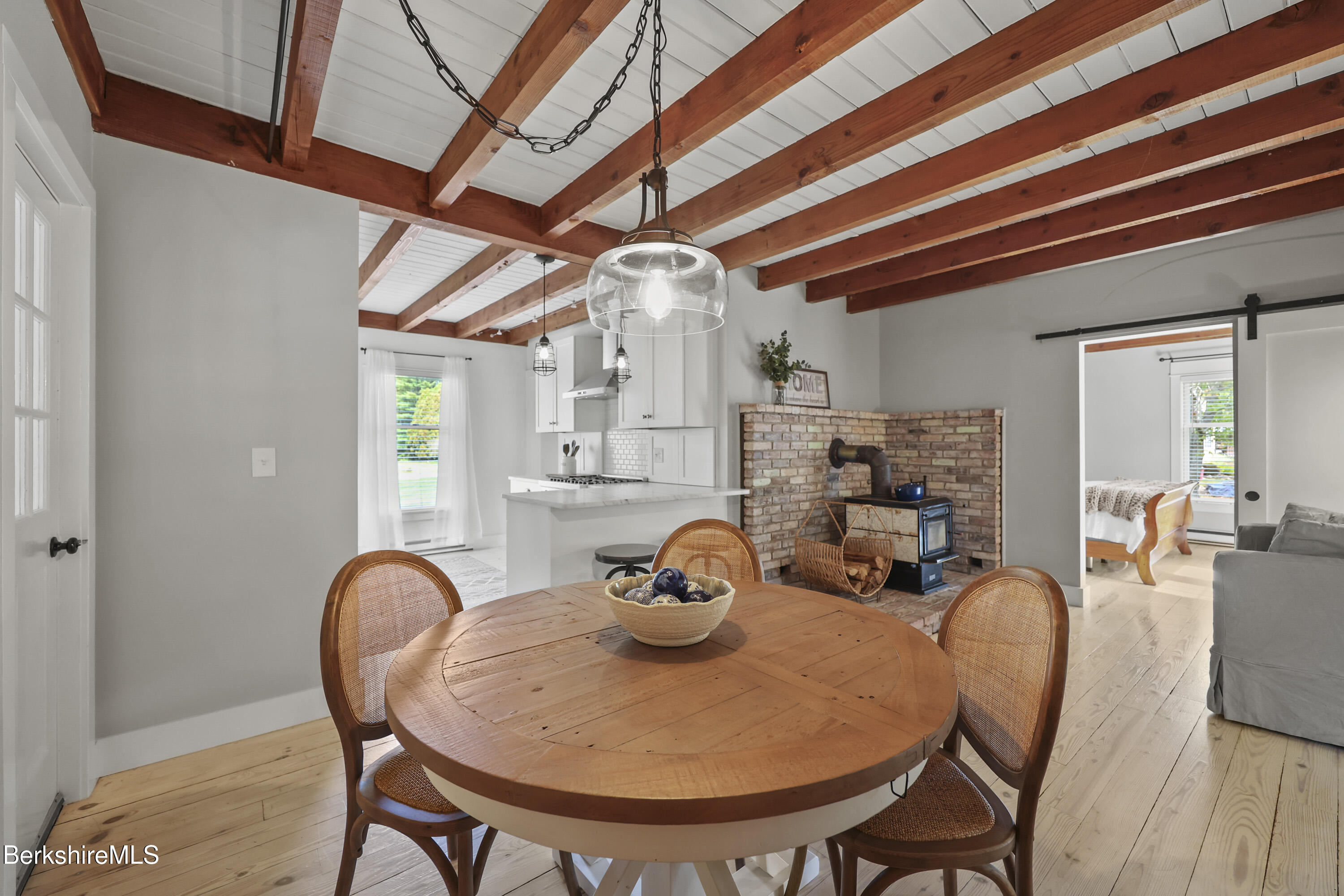 17 Iron Mine Road West Stockbridge, MA 01266 - Photo 23 of 49 a dining room with furniture and window