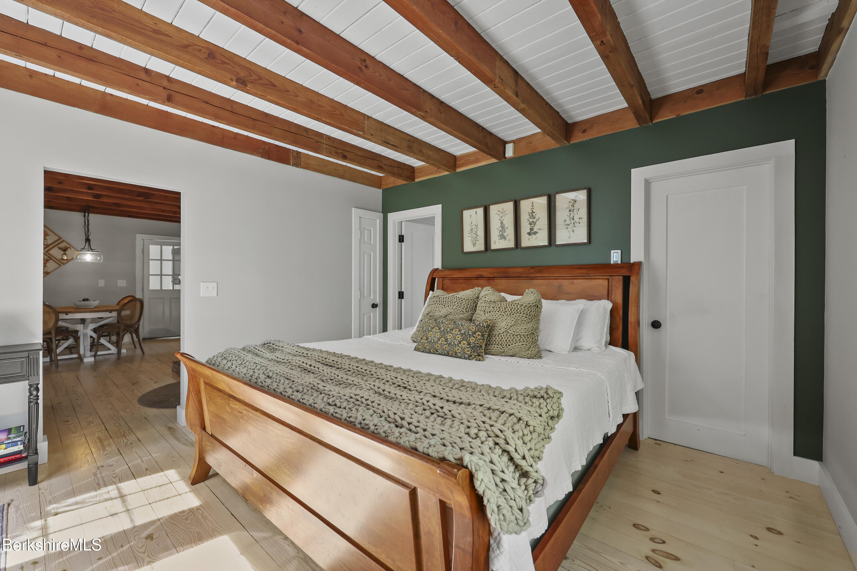 17 Iron Mine Road West Stockbridge, MA 01266 - Photo 27 of 49 a bedroom with a bed and a table