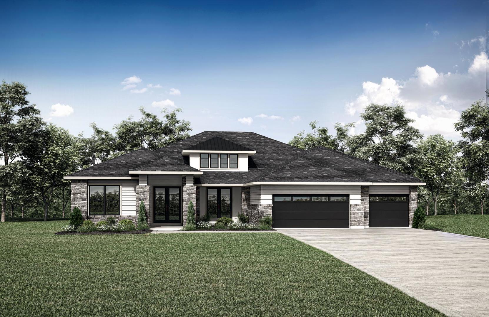 2956 Ralph Drees Drive Leander, TX 78641 - Photo 1 of 1 A contemporary single-family home features an attached garage and a concrete driveway, nestled amidst verdant landscaping.