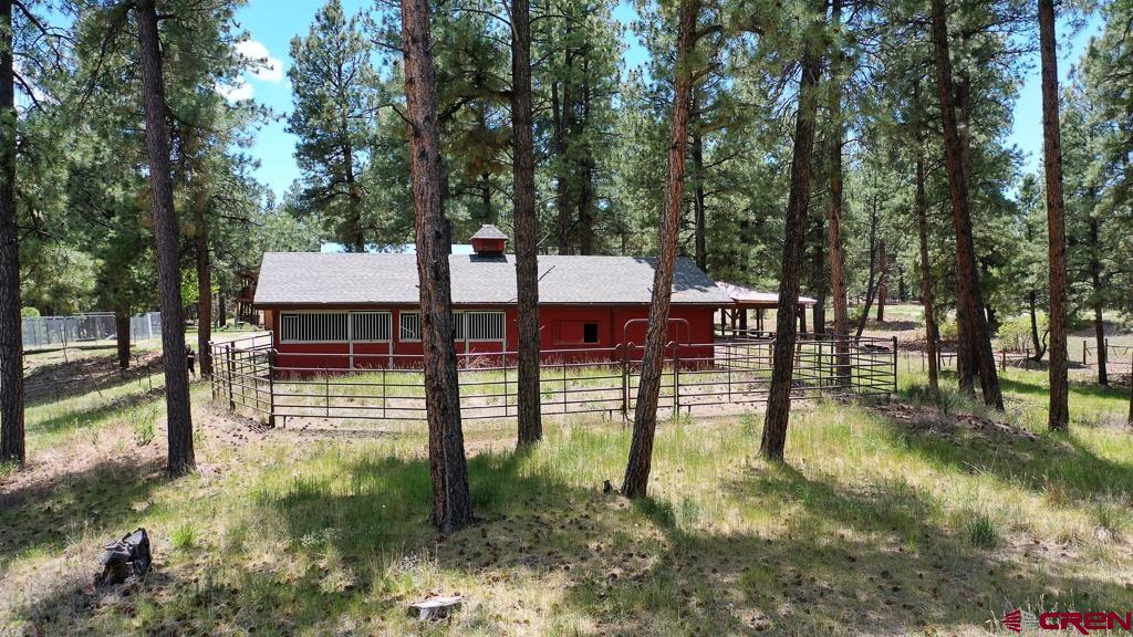 30 Stage Coach Road Bayfield, CO 81122 - Photo 27 of 36 a view of a dinning table and chairs in the river
