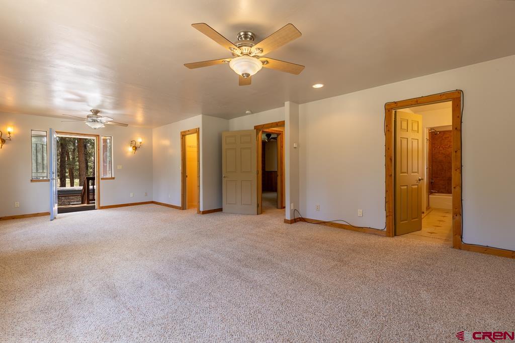 30 Stage Coach Road Bayfield, CO 81122 - Photo 10 of 36 a view of a livingroom with a ceiling fan