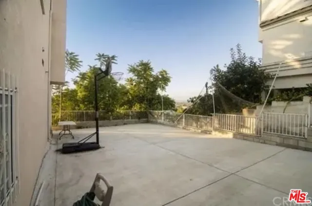 a view of outdoor space and patio