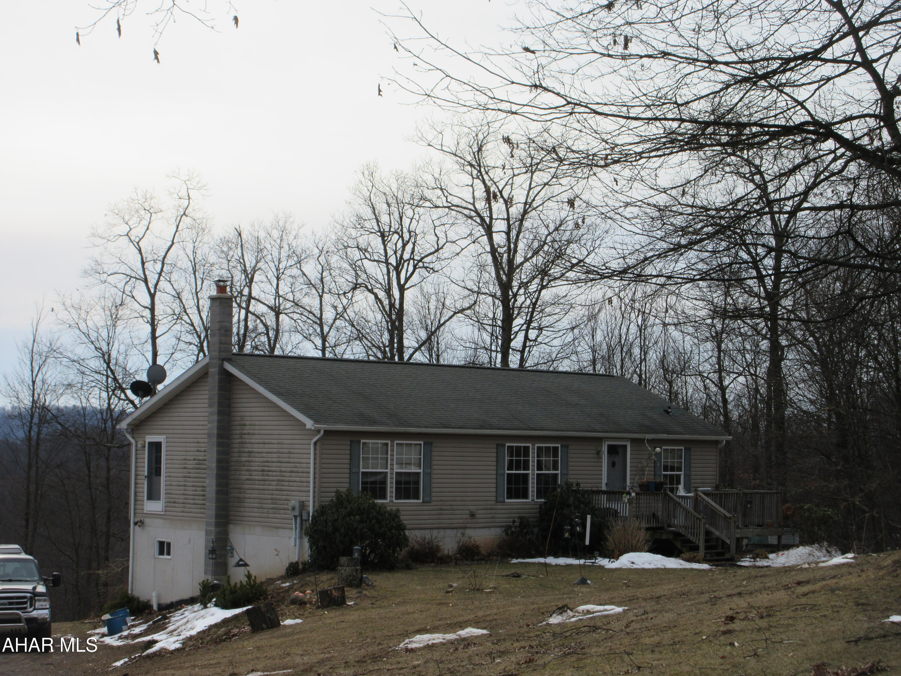 961 Baughman Hollow Road Tyrone, PA 16686 - Photo 3 of 4 front view of a house with a dry yard