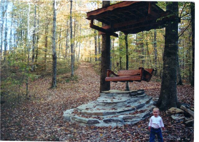 5657 Natchez Trace Road Franklin, TN 37064 - Photo 14 of 18 Creek play area with swing