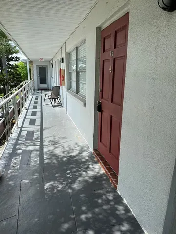 a picture of outdoor space with seating