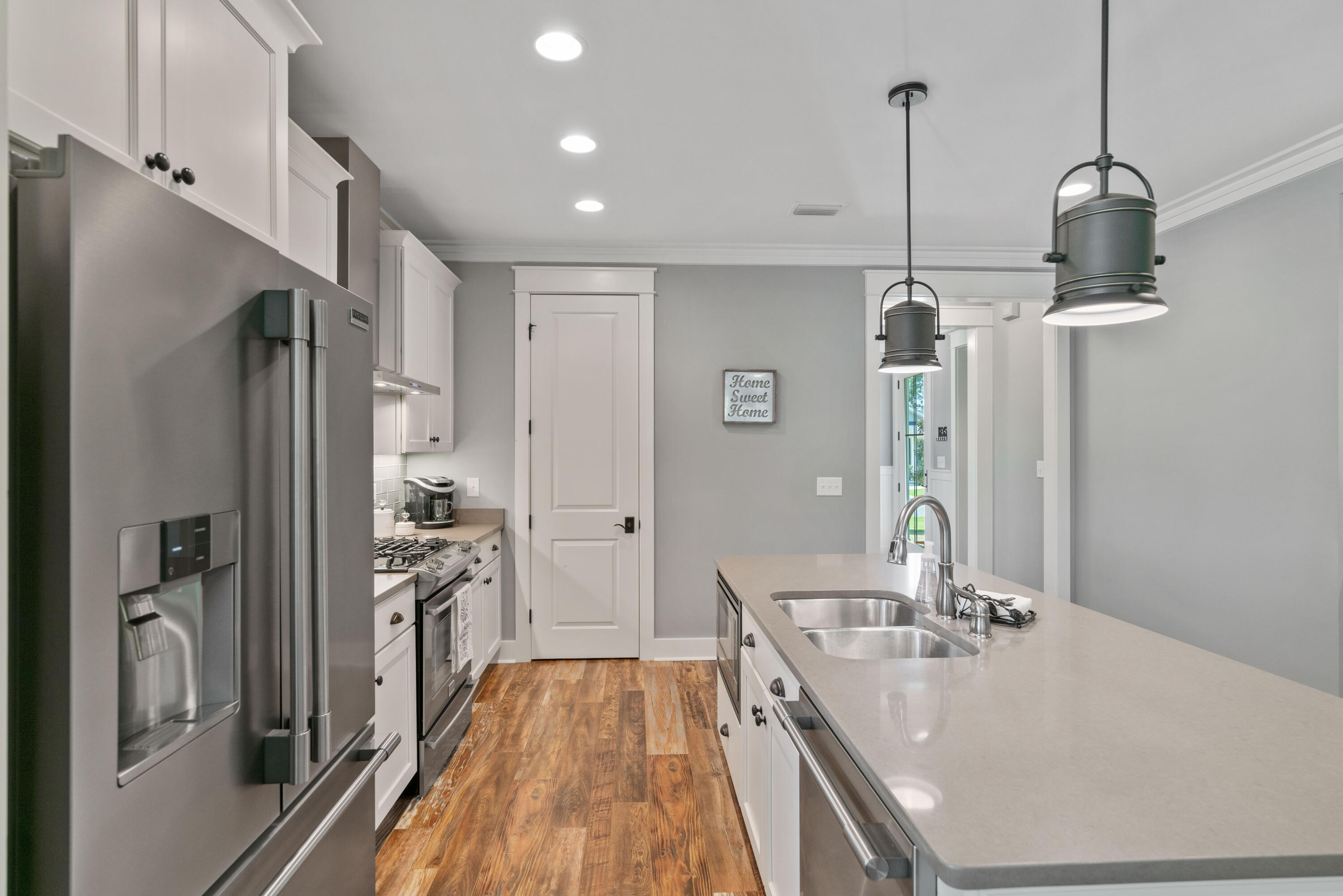 18 Jack Knife Drive Inlet Beach, FL 32461 - Photo 15 of 61 a kitchen with refrigerator and countertop