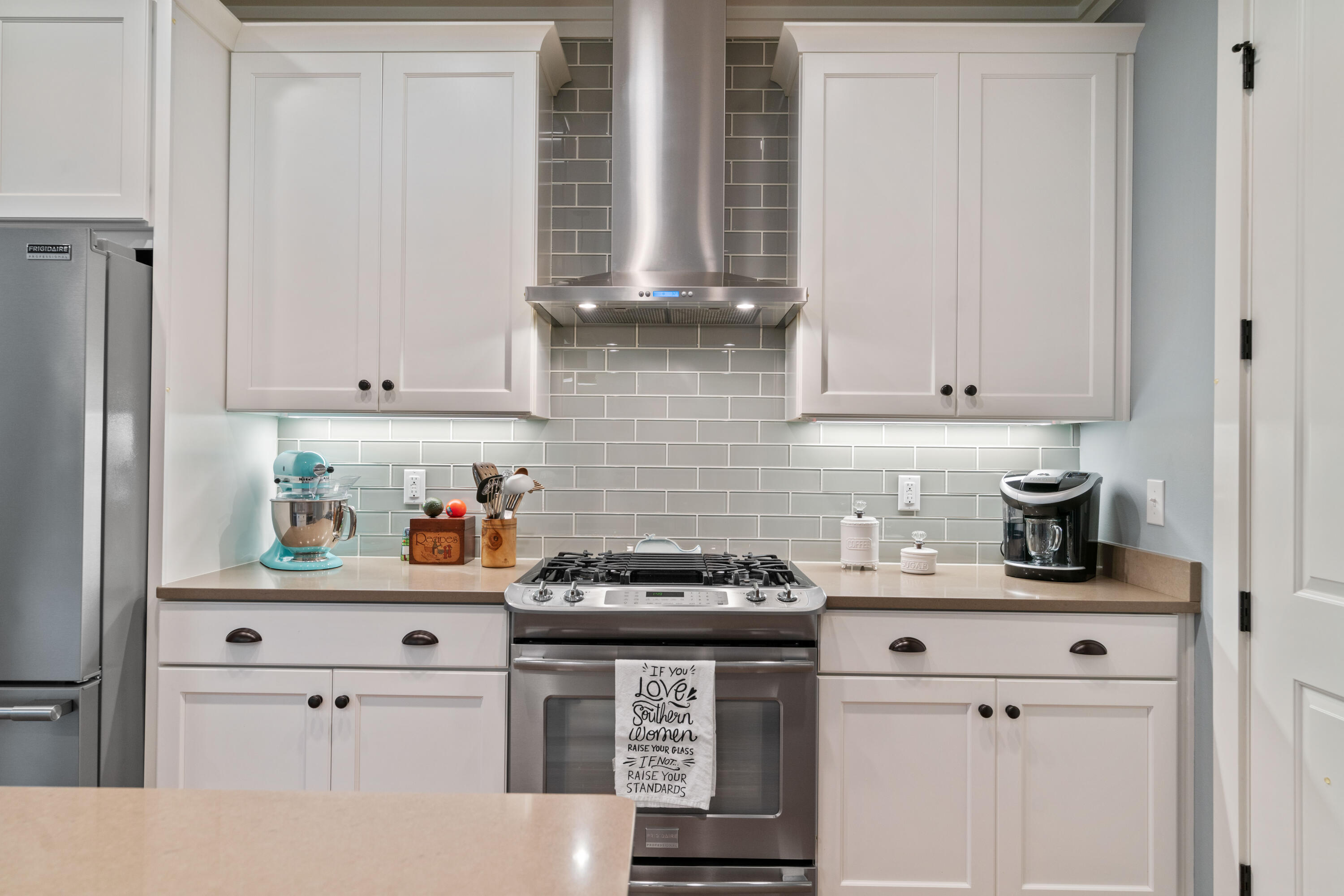 18 Jack Knife Drive Inlet Beach, FL 32461 - Photo 19 of 61 a kitchen with stainless steel appliances granite countertop a sink and cabinets