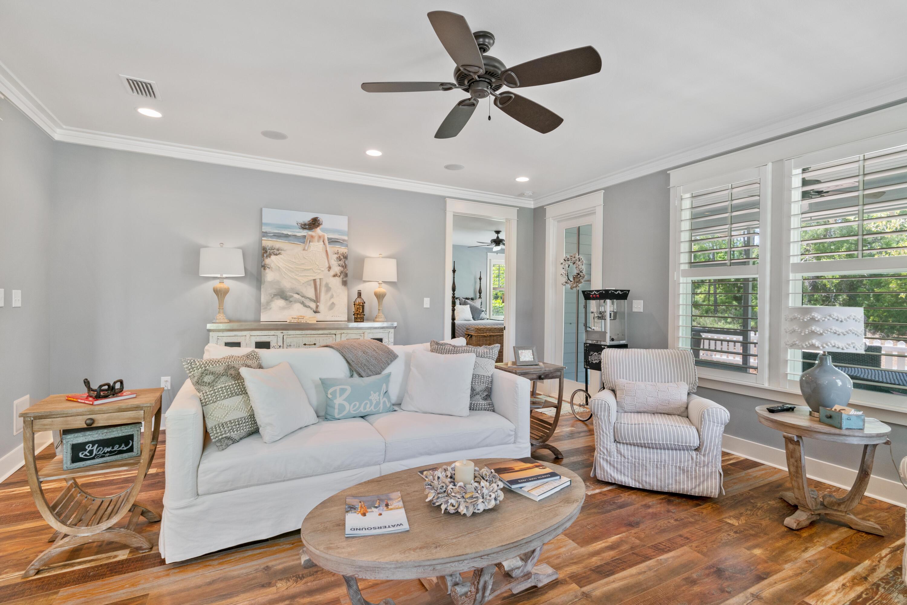 18 Jack Knife Drive Inlet Beach, FL 32461 - Photo 25 of 61 a living room with furniture and a large window