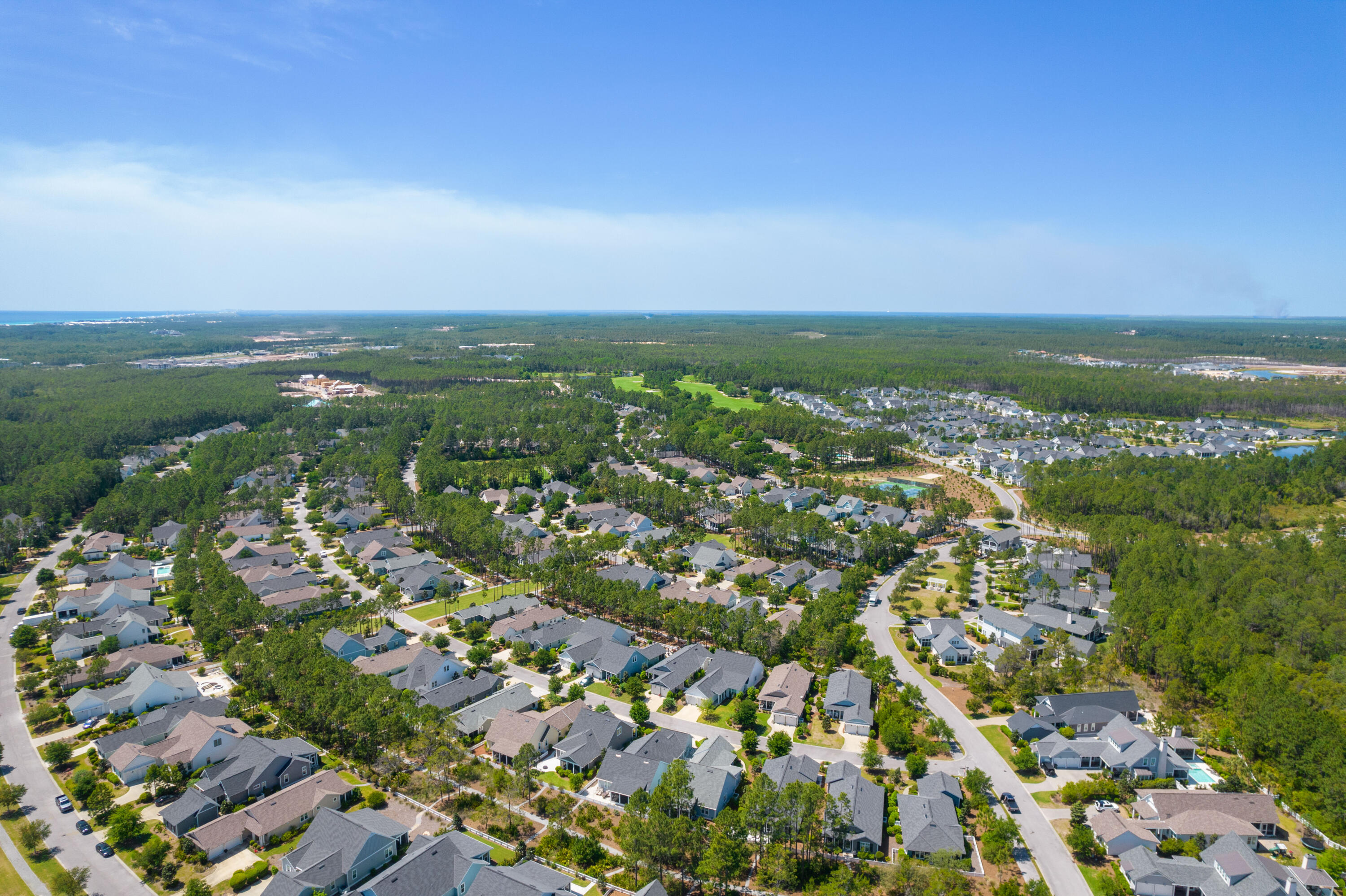 18 Jack Knife Drive Inlet Beach, FL 32461 - Photo 52 of 61 an aerial view of residential building with outdoor space