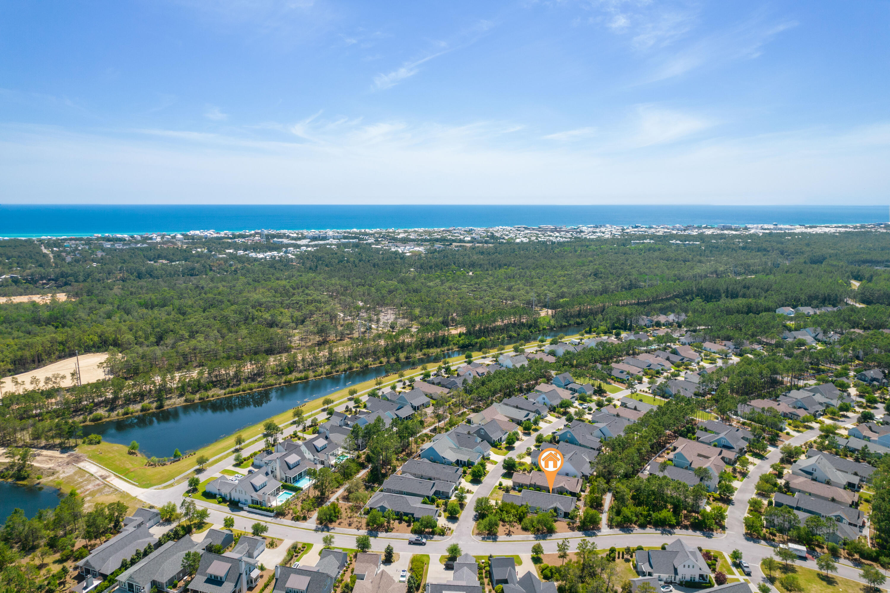 18 Jack Knife Drive Inlet Beach, FL 32461 - Photo 57 of 61 a view of a city with mountains in the background