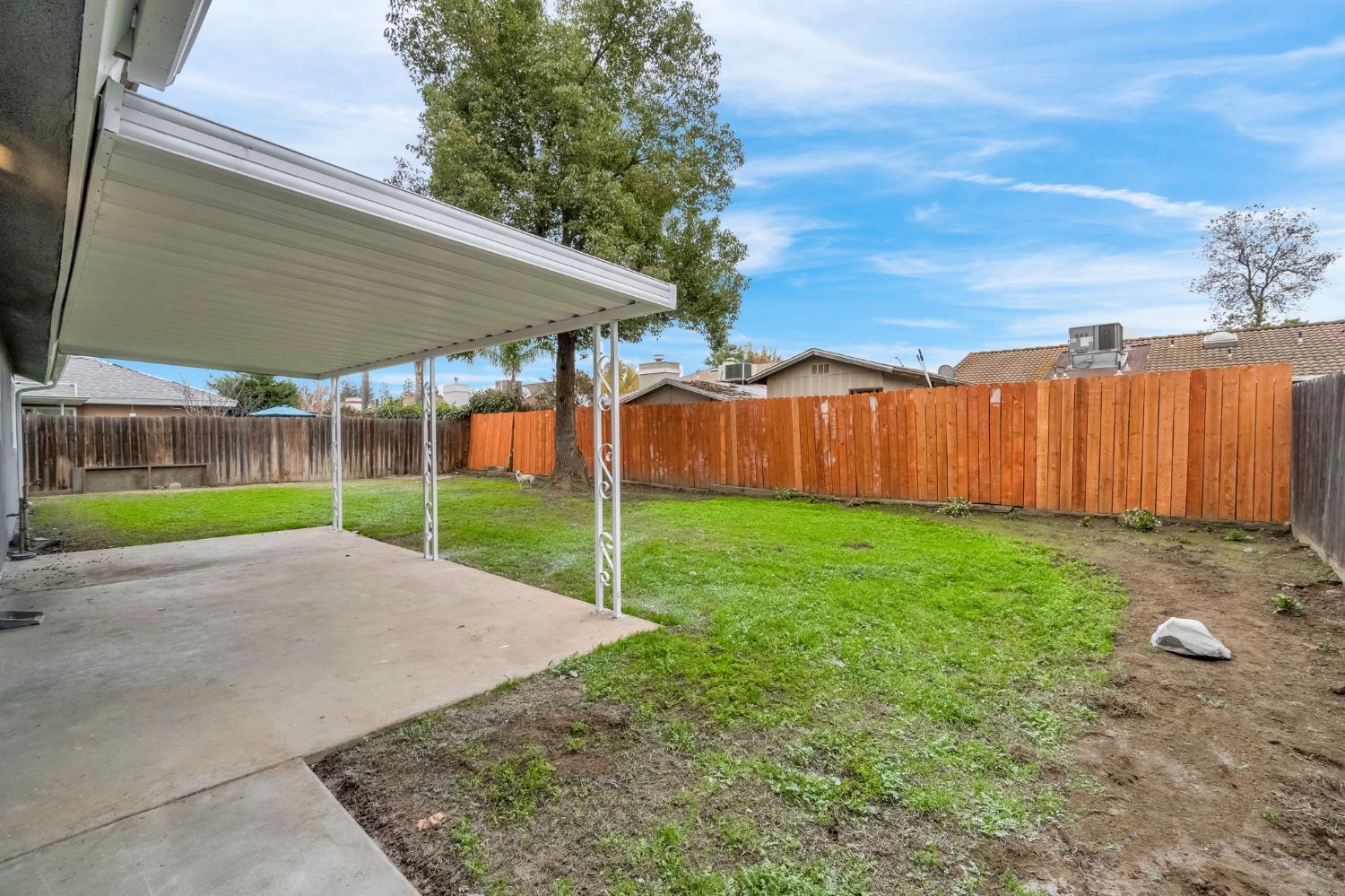 2808 Riverview Drive Madera, CA 93637 - Photo 32 of 35 fenced backyard with a patio