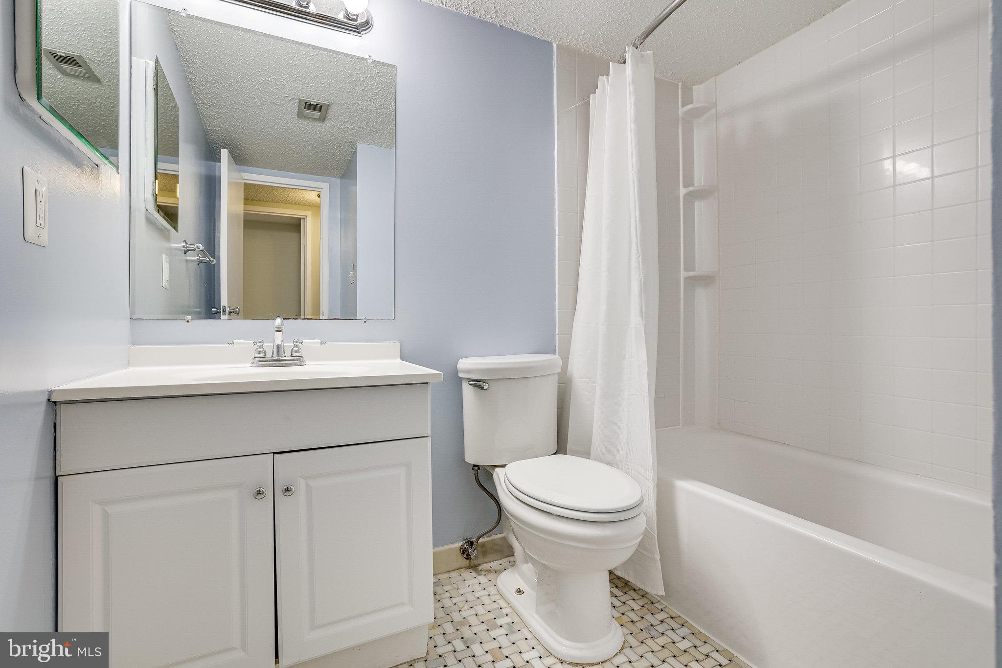 11843 Shire Court, Unit 22C Reston, VA 20191 - Photo 19 of 28 Renovated Full Bathroom
